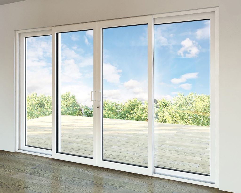 Sliding door double