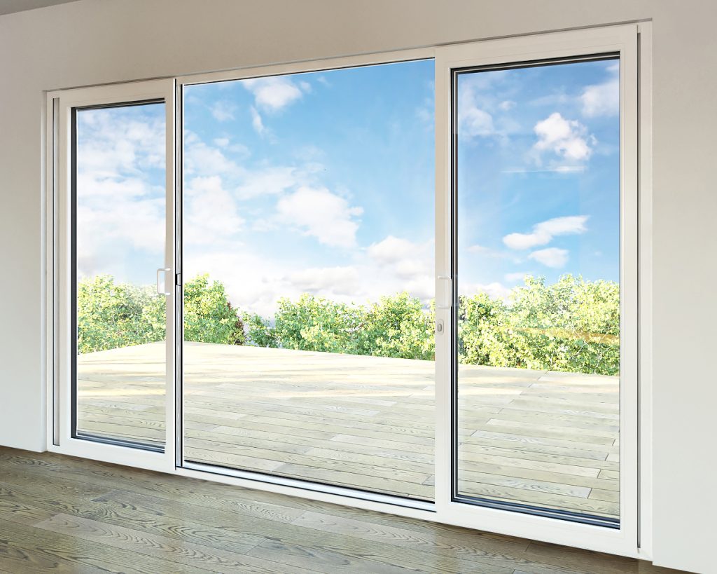 Sliding door double